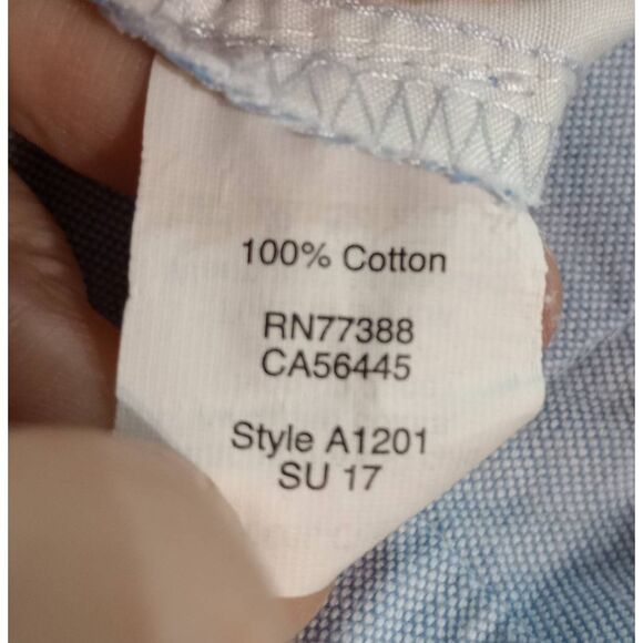 J Crew Pants Ladies 0 Blue Chino Capri - Picture 5 of 7